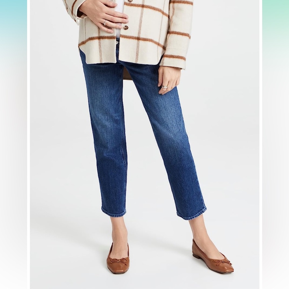 PAIGE Women's Maternity Noella Straight Jean